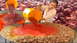 BIGGEST TAWA FRY KALEJI IN PAKISTAN | POPULAR PESHAWARI MASALA TAWA KALEJI FRY | FRIED LIVER RECIPE