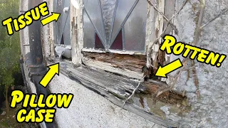 FREE House Makeover.. ROTTEN Windows, Roof Leaks, Render Falling Off!