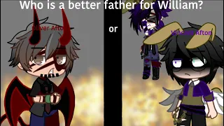 Who‘s a better father for William Afton?| Oliver v.s Vincent| FNAF| My AU| read description for TW‘s