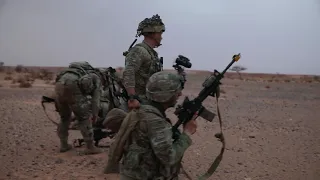 African Lion 2021 - 173rd Assault the Objective on the Grier Labouie Airbase, Morocco, June 11, 2021