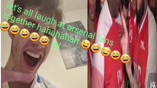 all soory hard big boy words let's all laugh at Arsenal fans hahahahah 🤣😆😂😄