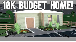 BLOXBURG : 10K BUDGET STARTER HOME BUILD