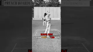 Remember This Kapil Dev 175 vs Zimbabwe in 1983 world cup