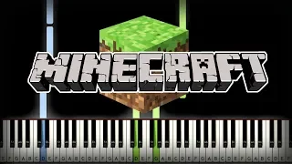 Minecraft FULL SOUNDTRACK Piano Tutorial (Sheet Music + midi)