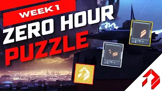 Zero Hour Vault Puzzle 1 | Vaulted Obstacles Triumph | Unlock Intrinsic Traits for Outbreak | Week 1