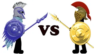 stick war 3 - Speros vs Atreyos | OLD GENERAL VS NEW GENERAL |