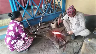 Making Kukri in Primitive Method | Exclusively only @ KHHI nepal (The Khukuri House)