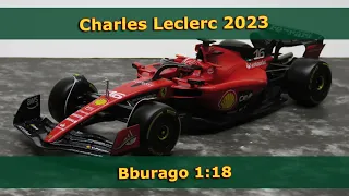 Charles Leclerc - Ferrari SF-23 - F1 Season 2023 - Bburago 1:18 F1 model car