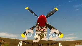 North American P-51 Mustang D G-SHWN ‘The Shark’ starring Jan Andersson. Great sound!