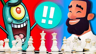 Nelson Vs Plankton - Insane Attacking Chess