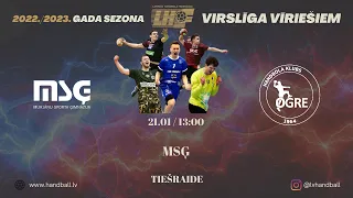 MSĢ - HK Ogre/HYDROX | Vīriešu handbola virslīga 2022/2023