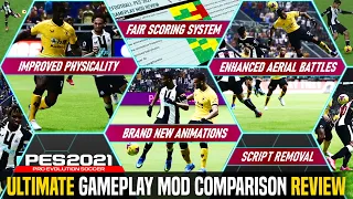 PES 2021 | ULTIMATE PC Gameplay Mods Comparison Review!