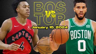 Boston Celtics vs Toronto Raptors Best Game Highlights - January 15, 2024 | 2023-2024 NBA Season