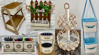 7 Diy Organizer/ Diy Rope Organizer/ Rope Crafts/ Jute Crafts/ منظمات يدويه