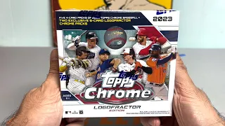 2023 Topps Chrome Logofractor Box - Rookie Auto + Orange /25!!!!!