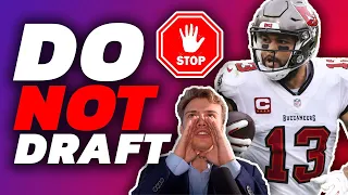 YOU CANNOT DRAFT THESE 5 PLAYERS (WARNING) 2021 Fantasy Football