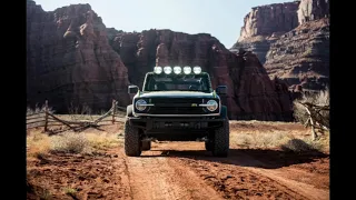 2022 Ford Bronco Warthog Trailing 2021 F-150 Raptors Sends Hummer H3 Vibes