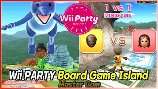 Wii Party - Board Game Island (Master com) Barbara vs Yoko vs Sakura vs Emma | AlexGamingTV