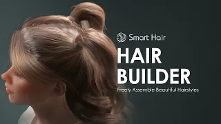 Freely Assemble Hairstyles with Hair Builder | Pack for Character Creator