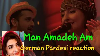 German Reaction | Man Aamadeh Am | Coke Studio Pakistan |Season 8| Gul Panrra & Atif Aslam | Strings