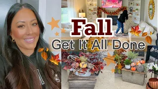 ✨New! Fall Get It All Done 2021 | Cozy Fall Decorating Ideas 2021 | Fall Clean and Decorate 2021