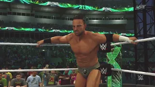 Omos Vs LA Knight Vs Roman Reigns|WWE 2K24