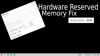 Hardware reserved RAM fix