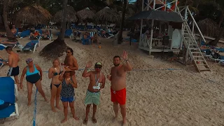 Доминикана, отель "Be Live Collection Canoa" - RAW вид пляжа с квадрокоптера, часть 2.