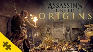 Assassins Creed Origins - ПЕРВЫЕ ВПЕЧАТЛЕНИЯ. Первый запуск , беглый ОБЗОР МИРА