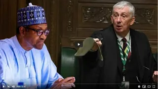 President Buhari in trouble the UK set to do this(UK parliament debate against NG FG). GOWON