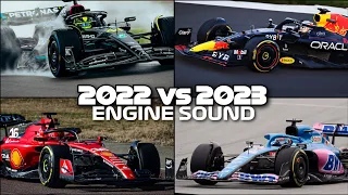 F1 2022 vs 2023 Sound