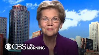 Elizabeth Warren on new book "Persist," infrastructure funding battle in Congress