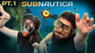 Husband and Wife Try Subnautica for the First Time (pt.1)