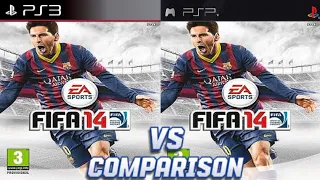 FIFA 14 PS3 Vs PSP