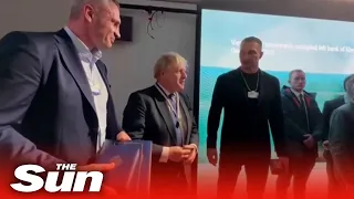 Former PM Boris Johnson receives title of 'Honorary Citizen of Kyiv' from Mayor Vitaliy Klitschko