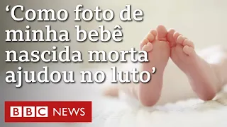 As fotos de natimortos que ajudam mães no luto: ‘É tudo que tenho dela’