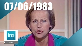 20h Antenne 2 du 07 juin 1983 - Denise Glaser est morte - Archive INA