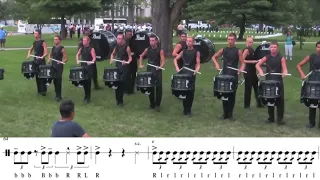 Phantom Regiment 2014 Drum Feature (w/ Sheet Music)(Not by Me)