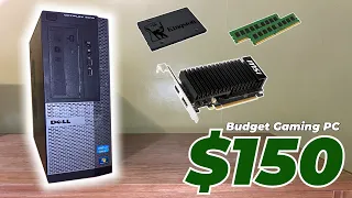 $150 Budget Gaming PC (i5-3470 + GT 1030)