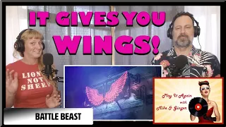 Wings Of Light - BATTLE BEAST Reaction with Mike & Ginger