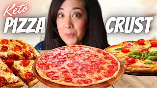 We Tried 3 Keto Pizza Crusts: The Winner Will Surprise You!