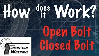 How Does it Work: Open Bolt vs Closed Bolt Firearms