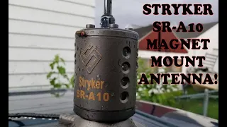 STRYKER SR A10 Magnet Mount Antenna. A Great New Antenna For My Winter Car.