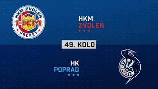 49.kolo HKM Zvolen - HK Poprad HIGHLIGHTS