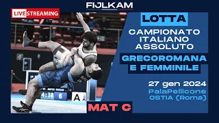 LOTTA - Campionato Italiano Assoluto GR/F 2024 - Mat C