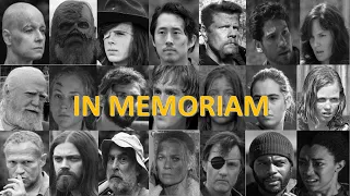 The Walking Dead SEASON 1-10 all kills and deaths in memoriam