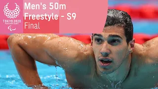 Fifth Italian Gold In The Tokyo Pool! 🥇| Men's 50m Freestyle - S9 Final | Tokyo 2020 Paralympics