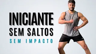 HIIT PARA EMAGRECER EM CASA 20 MIN - sem saltos, sem impacto, sem equipamentos (INICIANTES)