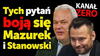 Pytania, których boją się Stanowski i Mazurek. Właściciel Kanał Zero nie mówi ile kasy dostał od PiS