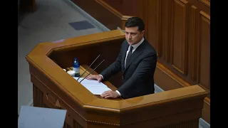 Послання Володимира Зеленського до Верховної Ради про внутрішнє та зовнішнє становище України.